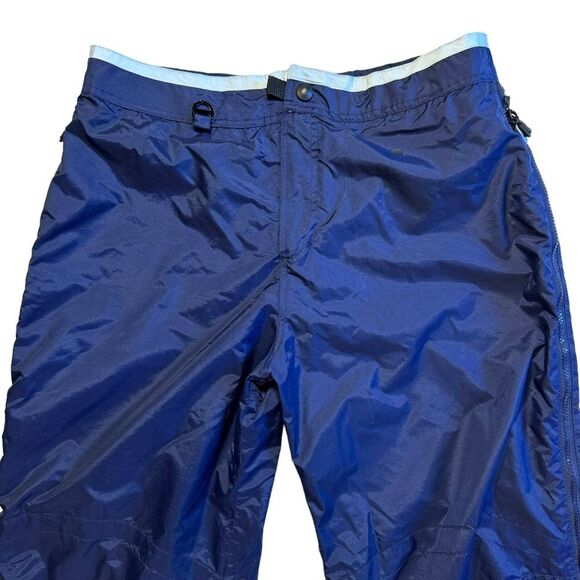 ZX Endurance Unisex Blue Wind Track Rain Pants Size Large - Picture 3 of 12